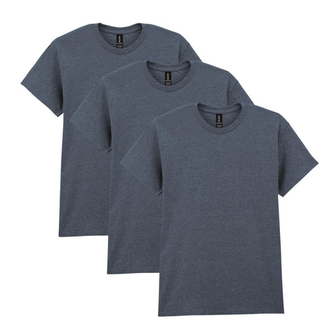 Gildan Unisex Adult Heavy Cotton T-Shirt, Style G5000, Multipack