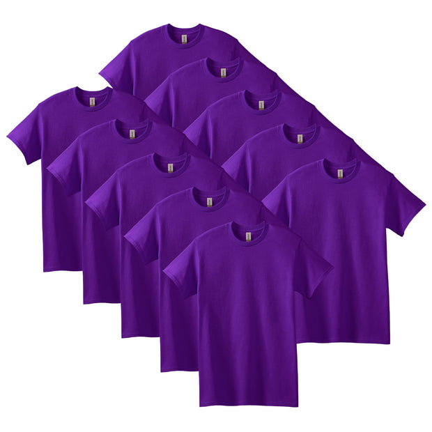 Gildan Unisex Adult Heavy Cotton T-Shirt, Style G5000, Multipack