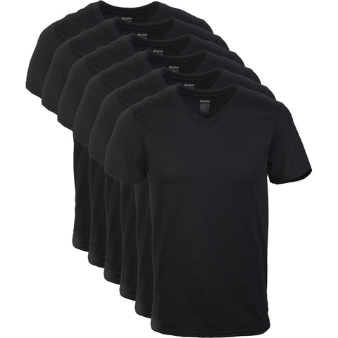 Gildan Men's V-Neck T-Shirts, Multipack, Style G1103