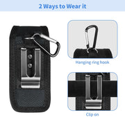 Kenobee Multitool Sheath EDC Pouch Compatible with Leatherman Wave Plus Wingman Surge Rebar, Multi-Purpose Belt Clip Tool Holder Bag, Utility Tactical Waist Pack Camping Hiking Pocket Organizer Case