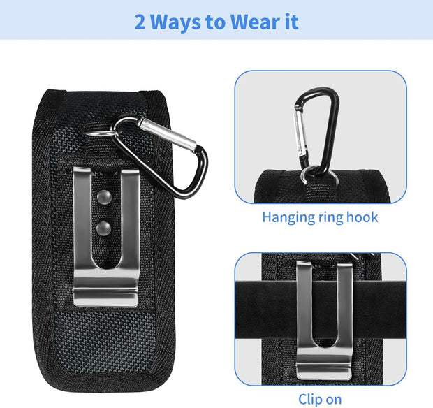 Kenobee Multitool Sheath EDC Pouch Compatible with Leatherman Wave Plus Wingman Surge Rebar, Multi-Purpose Belt Clip Tool Holder Bag, Utility Tactical Waist Pack Camping Hiking Pocket Organizer Case