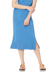 Amazon Essentials Women's Pull-On Knit Midi Skirt (Available in Plus Size)