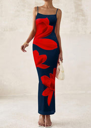PRETTYGARDEN Womens Floral Maxi Dress Summer 2025 Sexy Spaghetti Strap Slip Bodycon Mesh Beach Vacation Dresses