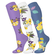 FuelMeFoot 3 Pack Copper Compression Socks - Compression Socks Women & Men Circulation - Best for Medical,Running,Athletic