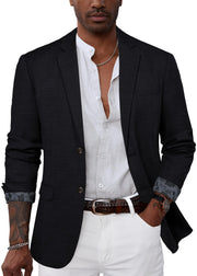GRACE KARIN Men's Casual Blazer Suit Jackets 2 Button Lightweight Sport Coats