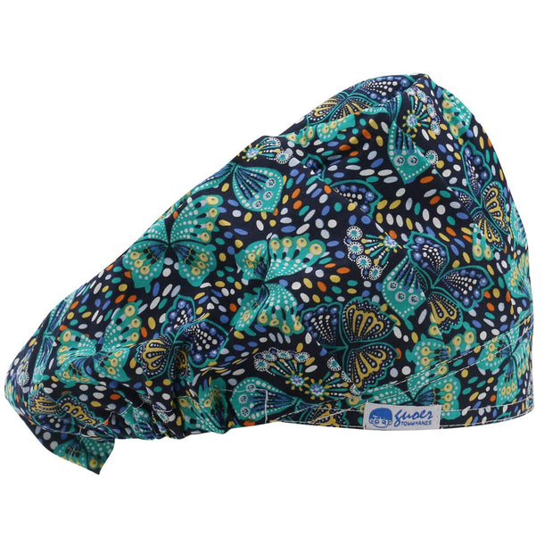 Hat Bouffant Cap One Size Multi Color
