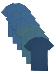 Fruit of the Loom Men's Undershirts, Moisture Wicking & Tag Free, Short Sleeve Crew T-Shirts