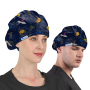 Hat Bouffant Cap One Size Multi Color