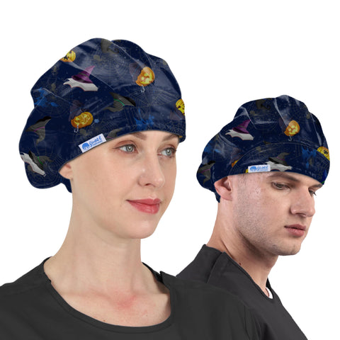 Hat Bouffant Cap One Size Multi Color