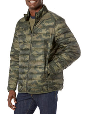 Amazon Essentials Men's Packable Lightweight Water-Resistant Puffer Jacket (Available in Big & Tall)