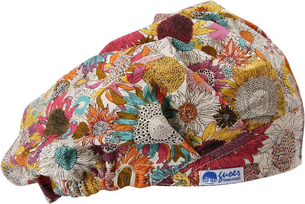Hat Bouffant Cap One Size Multi Color