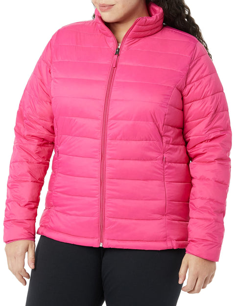 Amazon Essentials Women's Lightweight Water-Resistant Packable Puffer Jacket (Available in Plus Size)