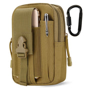 Tactical Waist Pouch EDC Molle Waist Bag Belt Phone Pouch Holster Purse Carrying Pouch for Smartphone, Tools