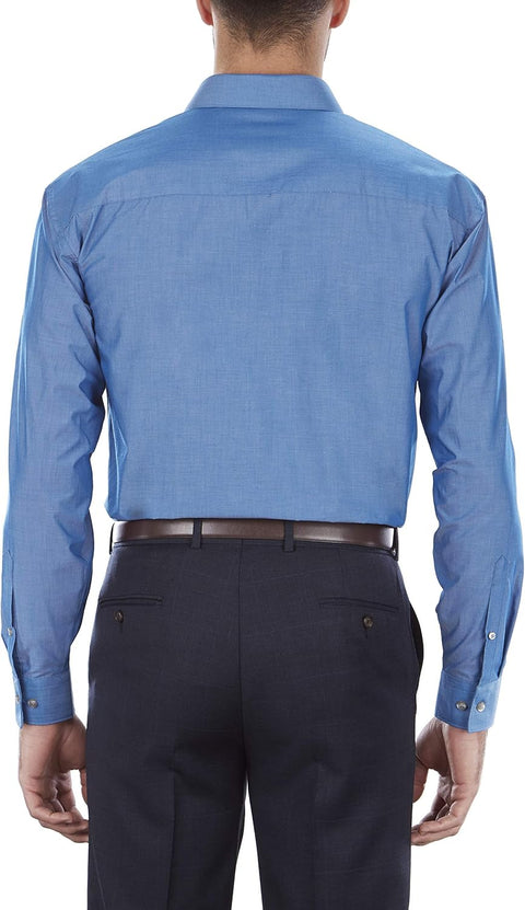 Kenneth Cole Men's Dress Shirt Regular Fit Solid