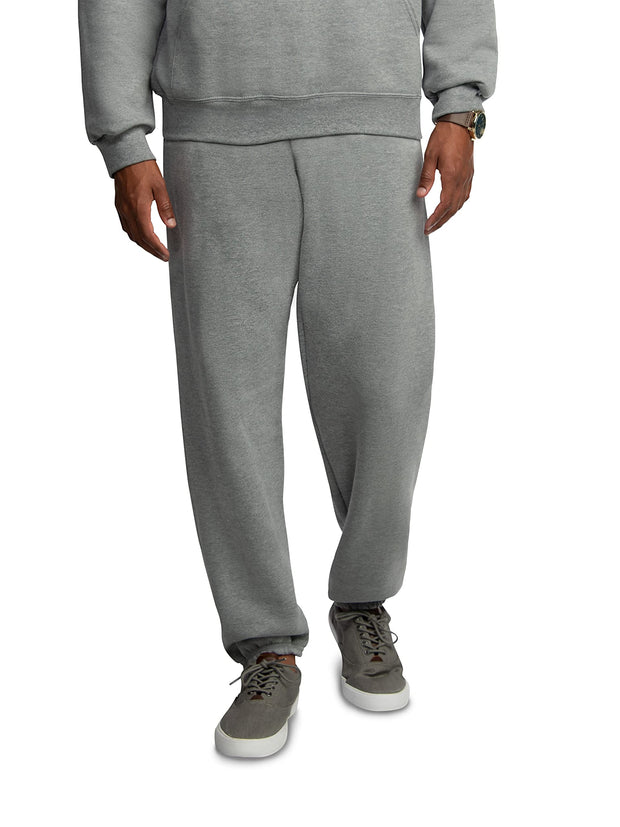 Fruit of the Loom Eversoft Fleece Elastic Bottom Sweatpants with Pockets, Relaxed Fit, Moisture Wicking, Breathable