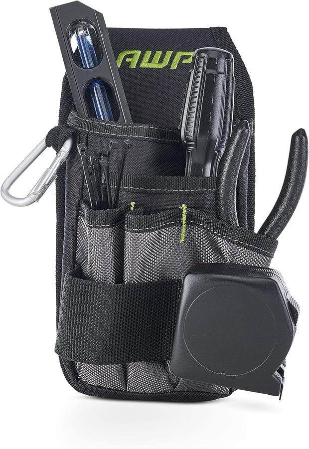 AWP Tool Pouch, Electrician Tool Pouch, Premium, Professional Multi-Pocket Organizer