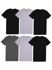 Fruit of the Loom Men's Undershirts, Moisture Wicking & Tag Free, Short Sleeve Crew T-Shirts