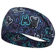 ABAMERICA Headbands with Button for Mask, Wide Nurses Headbands Non Slip Elastic Ear Protection for Women Men Doctors Sweatband Headband (BUTTON- 1 PACK COLOR05)