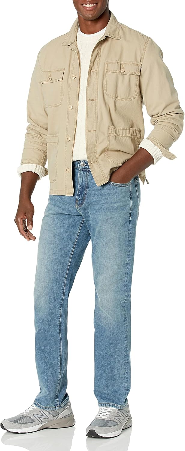 Amazon Essentials Men's Straight-Fit Stretch Jean