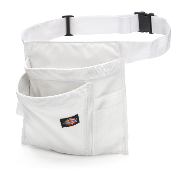 Dickies 5-Pocket Single Side Tool Belt Pouch/Work Apron, Durable Canvas Construction, Adjustable Belt for Custom Fit