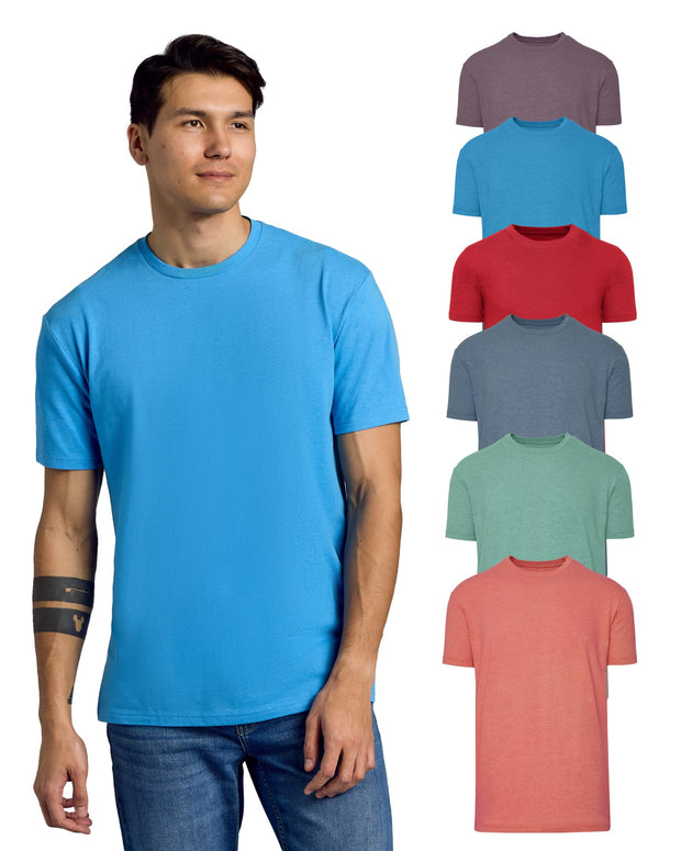 True Classic Mens T-Shirts - Short Sleeve Crew Neck Plain Novelty T Shirt for Men
