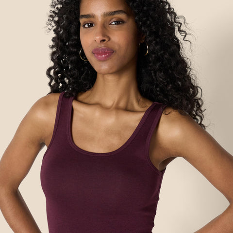 Amazon Essentials Women's Slim-Fit Tank, Pack of 4