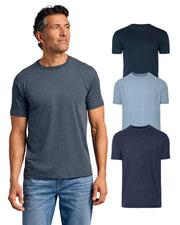True Classic Mens T-Shirts - Short Sleeve Crew Neck Plain Novelty T Shirt for Men