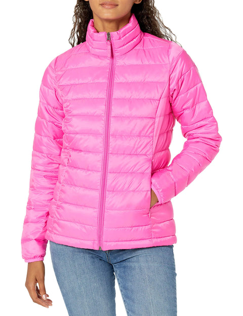 Amazon Essentials Women's Lightweight Water-Resistant Packable Puffer Jacket (Available in Plus Size)
