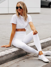 FULLSOFT Soft Leggings for Women - High Waisted Tummy Control No See Through Workout Yoga Pants