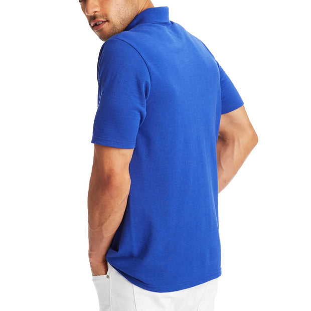 Hanes Men’s X-Temp Short Sleeve Polo Shirt, Midweight Men's Shirt