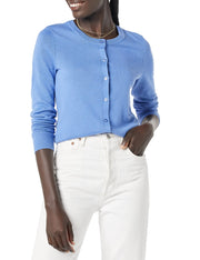 Amazon Essentials Women's Lightweight Crewneck Cardigan Sweater (Available in Plus Size)