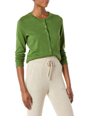 Amazon Essentials Women's Lightweight Crewneck Cardigan Sweater (Available in Plus Size)