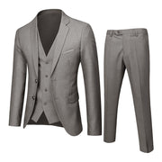 Elegant 3-Piece Men's Slim Fit Suit Set