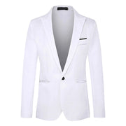Sleek and Stylish Slim Fit Tuxedo Blazer for Men