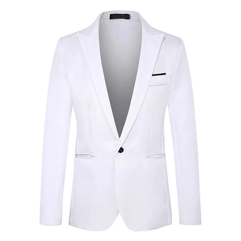 Sleek and Stylish Slim Fit Tuxedo Blazer for Men