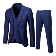 Elegant 3-Piece Men's Slim Fit Suit Set