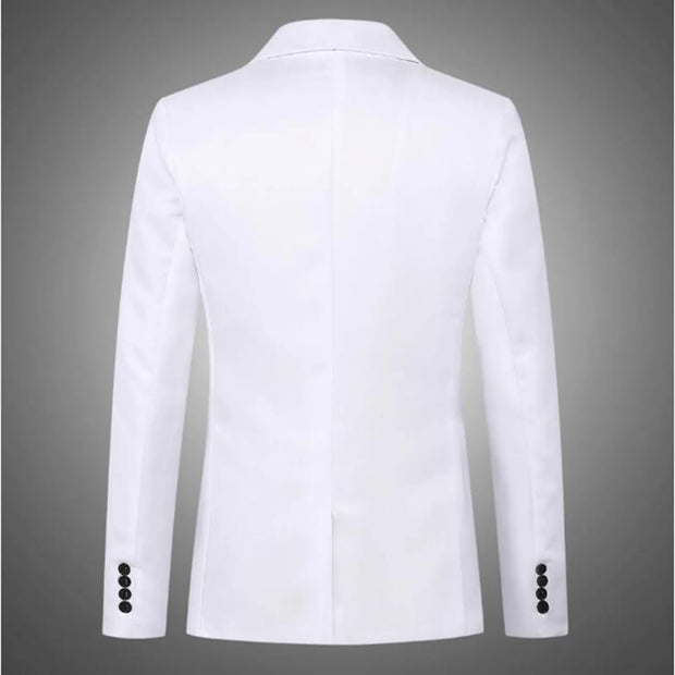 Sleek and Stylish Slim Fit Tuxedo Blazer for Men