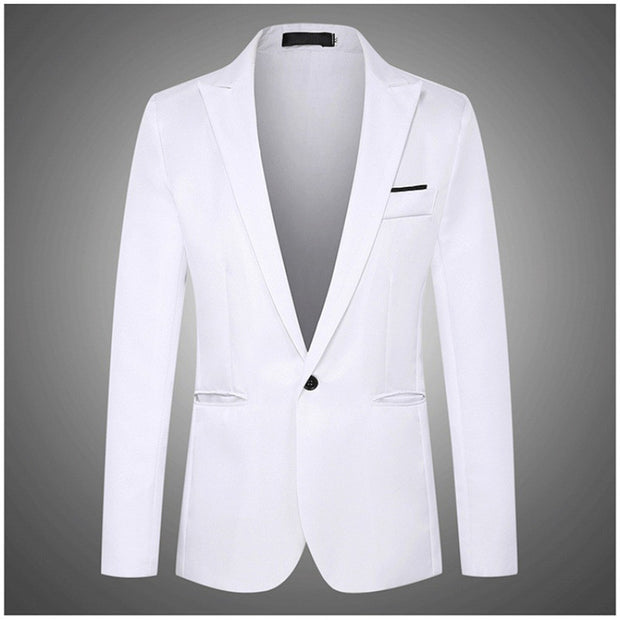 Sleek and Stylish Slim Fit Tuxedo Blazer for Men