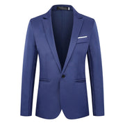 Sleek and Stylish Slim Fit Tuxedo Blazer for Men