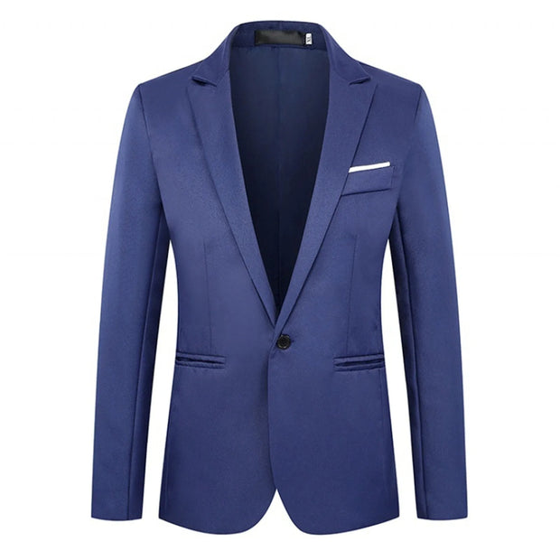 Sleek and Stylish Slim Fit Tuxedo Blazer for Men