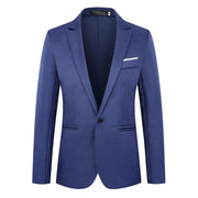 Sleek and Stylish Slim Fit Tuxedo Blazer for Men