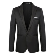 Sleek and Stylish Slim Fit Tuxedo Blazer for Men